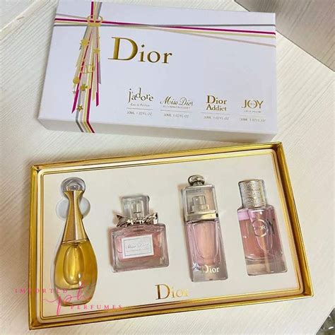 Buy Authentic Christian Dior Fragrance Gift Set 4 in 1 Set For Women 30ml | Discount Prices ...