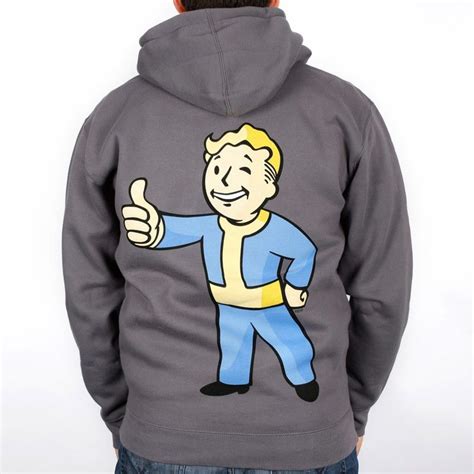 The Bethesda Store - Vault Boy Thumbs Up Hoodie - Fallout - Brands | Fallout merch, Elder ...