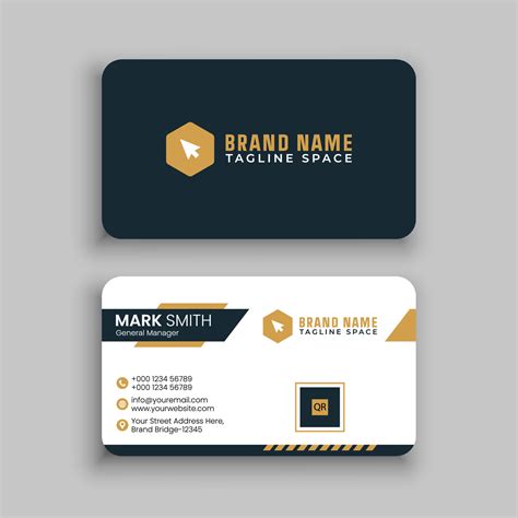 Business Card Layout Template