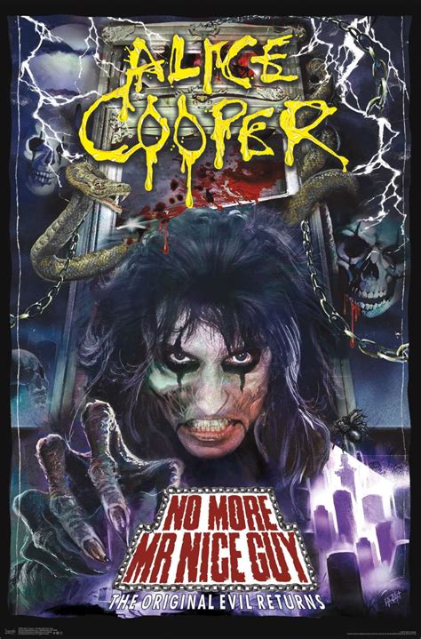 'Alice Cooper - No More Mr. Nice Guy' Posters - Trends International | AllPosters.com | Alice ...