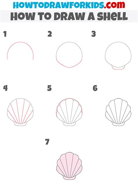 How To Draw A Shell