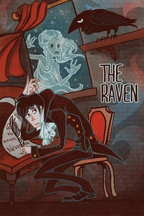 The Raven Edgar Allen Poe 8x12 Mini Poster - Etsy