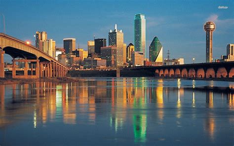 Dallas skyline HD wallpaper | Dallas skyline, Dallas city, Skyline