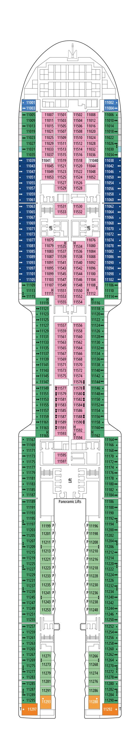 MSC World America – Deck Plans - Planet Cruise