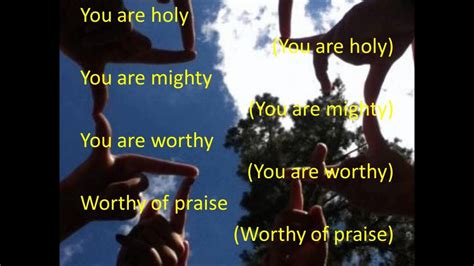 You are Holy(Prince of Peace) by Michael W. Smith Lyric Video - YouTube