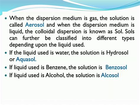 Colloidal dispersion | PPT | Free Download