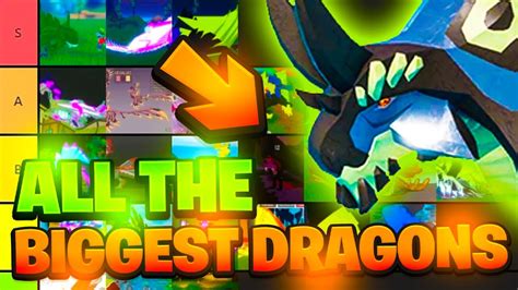 The BEST and BIGGEST Dragons in Dragon Adventures - YouTube