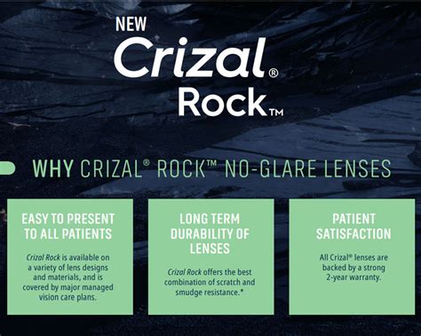 Crizal Rock Is Now Available