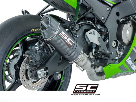 Race Oval Exhaust Kawasaki / Ninja ZX-10R / 2016 (K22-40FTC)