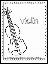 Violin Coloring Page FREE PRINTABLE Download  The Art Kit sketch template