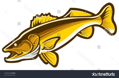 Walleye Vector at Vectorified.com | Collection of Walleye Vector free ...