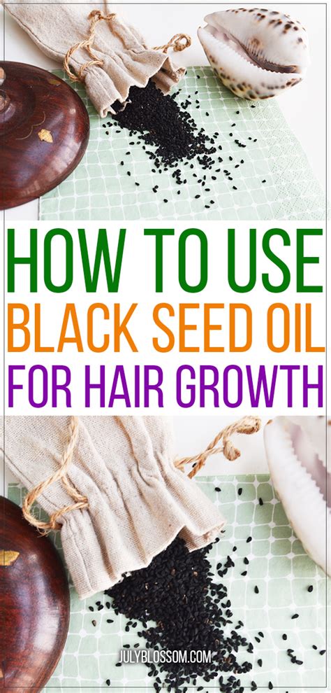 How to Use Black Seed Oil for Hair Growth : Recipe Included - ♡ July ...