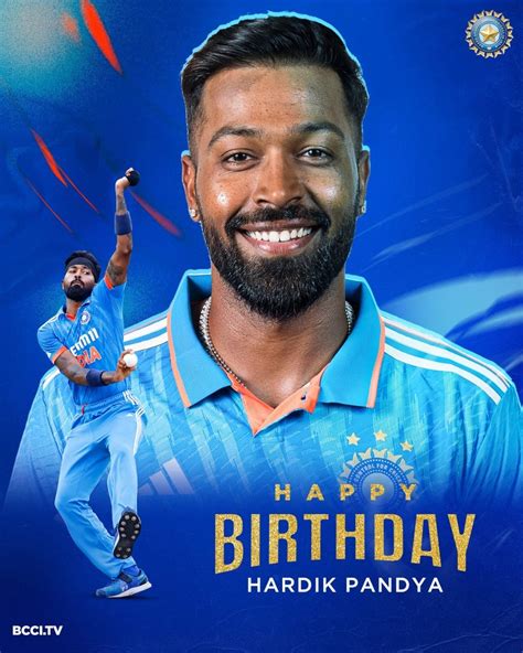 HAPPY BIRTHDAY HARDIK PANDYA 1️⃣8️⃣6️⃣ intl. matches 👌 3️⃣6️⃣4️⃣9️⃣ ...