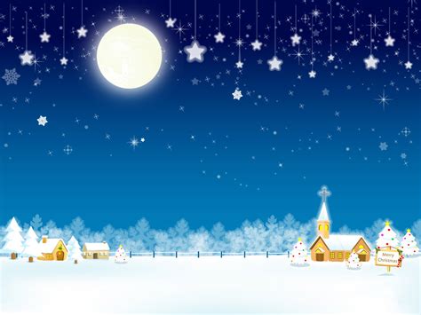 Christmas Moon Wallpapers | HD Wallpapers | ID #4765