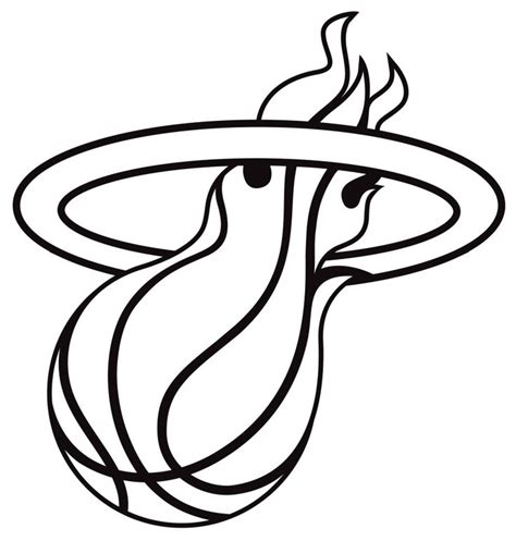 Miami Heat logo - White Hot Heat | NBA | Pinterest