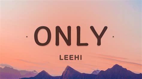 LeeHi - ONLY (Lyrics) - YouTube