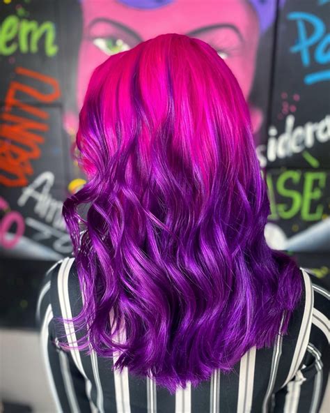 50 Pink and Purple Hair Color Ideas in 2023 | Purple ombre hair, Pink ...