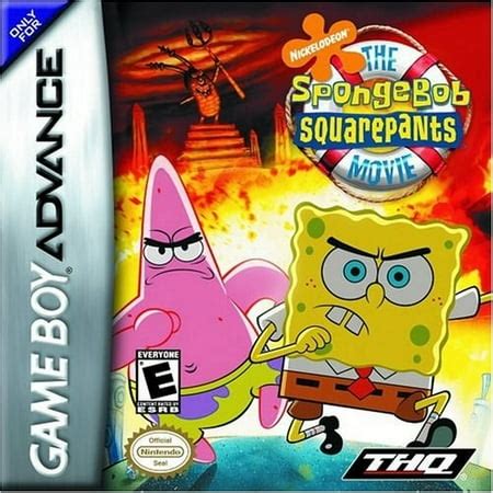 The SpongeBob SquarePants Movie - Nintendo Gameboy Advance GBA (Refurbished) - Walmart.com