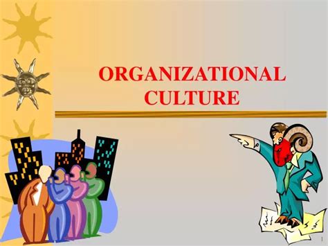 Organizational Culture Diagram Ppt Slide