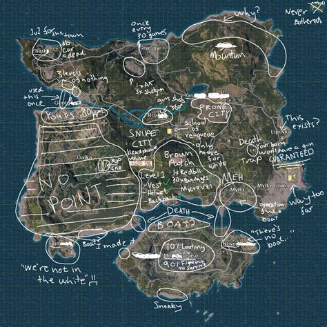 Playerunknown's Battlegrounds, Explained In One Map | Kotaku UK