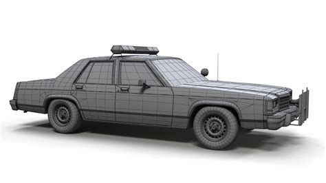 Police Patrol Car - 3D Model by Veaceslav Condraciuc