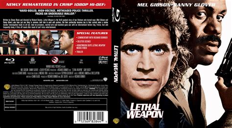 Lethal Weapon - Movie Blu-Ray Scanned Covers - Lethal Weapon 1987 ...