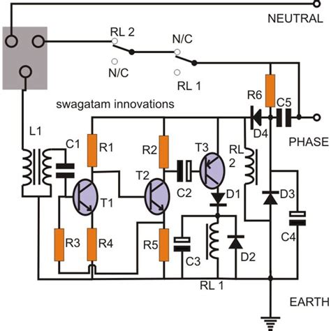 Elcb Circuit Breaker Diagram