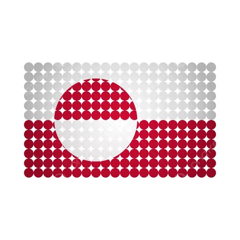 Greenland Flag Vector, Greenland, Flag, Greenland Flag PNG and Vector ...