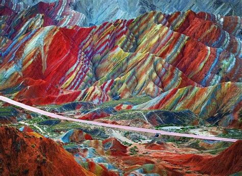 Zhangye Danxia Geopark | レインボーマウンテン, 絶景, 世界の絶景