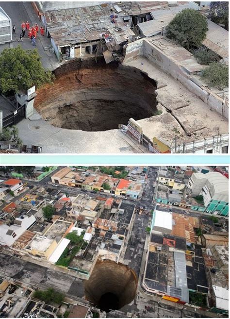 Guatemala City Sinkhole | Guatemala travel, Guatemala city, San pedro ...