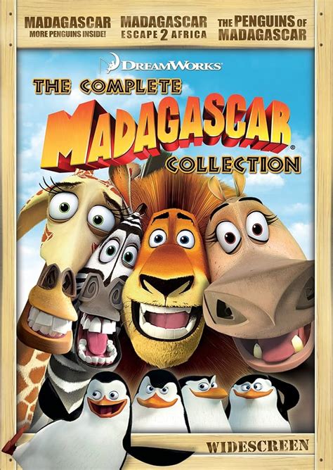 Madagascar Penguins Of Madagascar: The 4-Movie Collection (DVD) [2018 ...