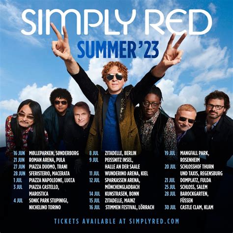 2023 shows announced – Simply Red