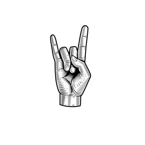 Sign of the horns hand gesture | Horns, Metal horns, Hands