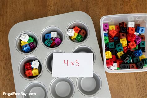 Hands-On Multiplication Activities - Frugal Fun For Boys and Girls