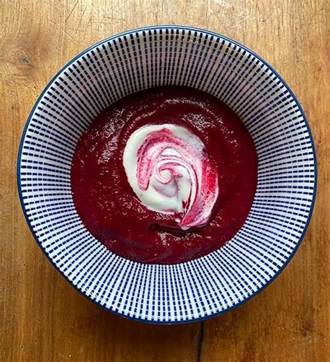 Roast Beetroot Soup - Feeding Bristol