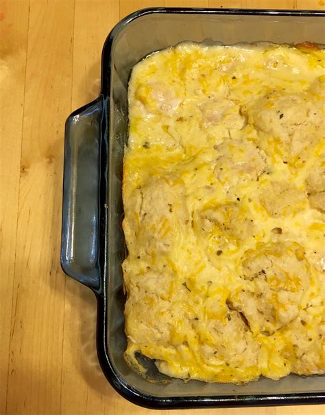 Chicken & Biscuit Casserole - MisMashedMom