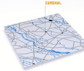 Sambhal (India) map - nona.net