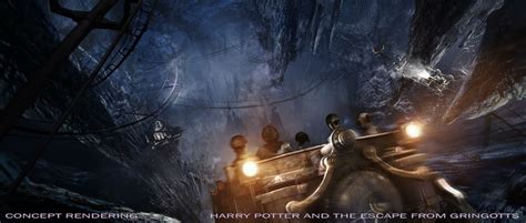 New Concept Art for Harry Potter and the Escape From Gringotts Reveals ...