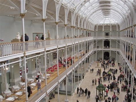 ART and ARCHITECTURE, mainly: The National Museum of Scotland in Edinburgh is gorgeous