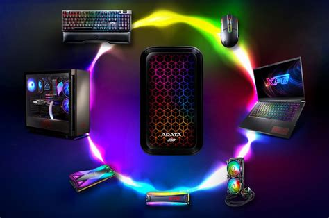 ADATA Introduces the SE770G External SSD with RGB Lighting