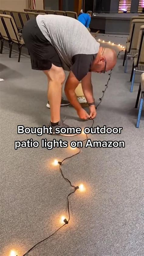 Patio Lighting DIY | Patio makeover, Backyard makeover, Patio lighting