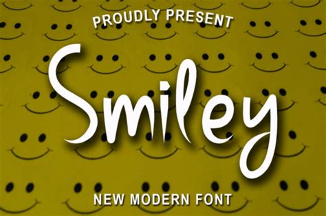 Smiley Fonts 2023 | 2463+ Stunning Smiley Fonts · Creative Fabrica