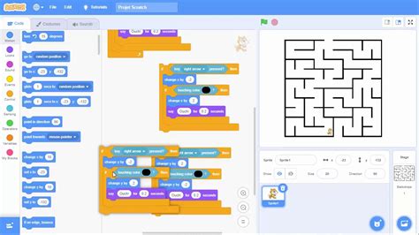 How to create an awesome Maze Game with Scratch 3 : Tutorial - YouTube