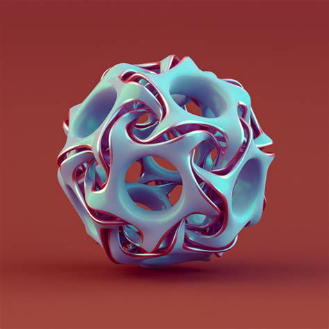 abstract object 3D model MAX OBJ FBX C4D DAE