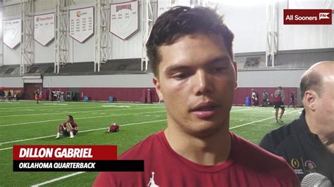 WATCH: Oklahoma Sooners QB Dillon Gabriel Interview - Sports ...