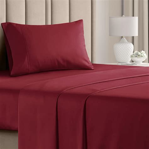 Amazon.com: 400 Thread Count Cotton - Twin Size Sheet Set - 100% Cotton ...