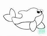 Free Printable Orca Killer Whale Coloring Page sketch template