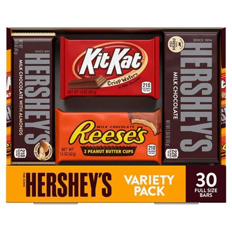 Hershey Variety Pack (30 ct) from Costco - Instacart