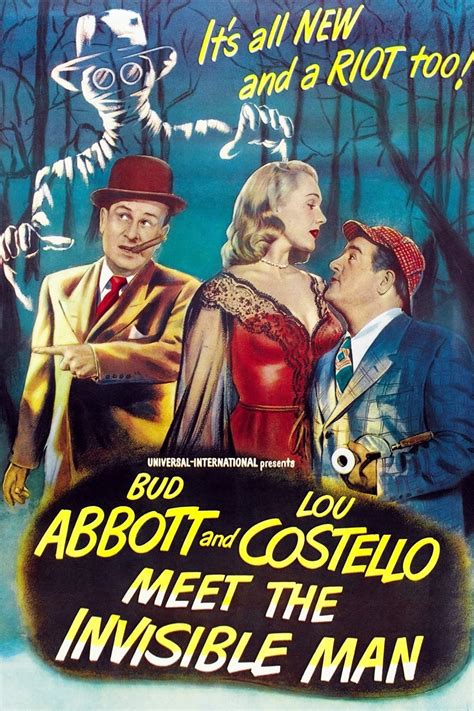 Abbott and Costello Meet the Invisible Man (1951) - Posters — The Movie ...