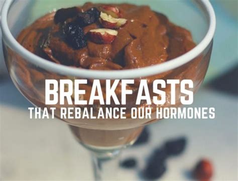 Breakfasts that rebalance our hormones HypothyroidMom.com #hormones Easy Yummy Breakfast ...